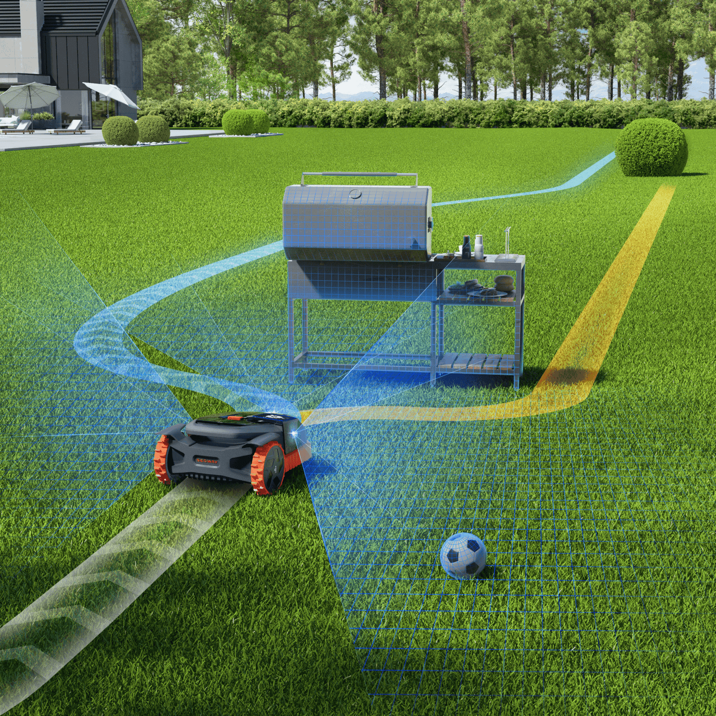 Segway Navimow X350E Robotic Lawnmower (5000m²)